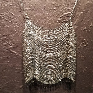 CHANEL, Runway, hand beaded camisole, Sz.8